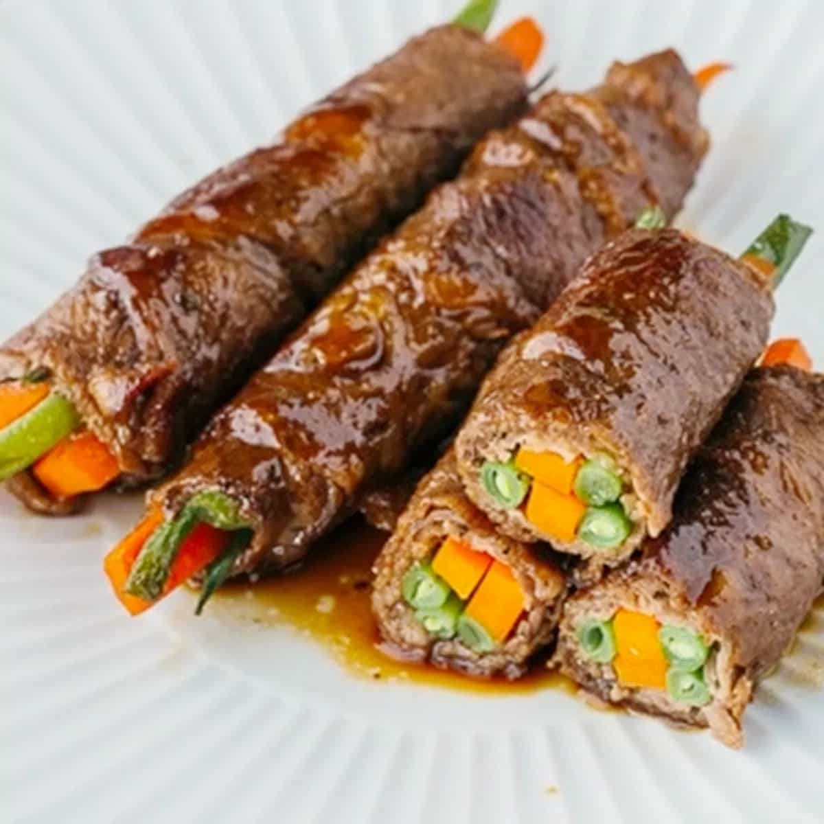 How to make Beef Roll Up With Vegetables Recipe
